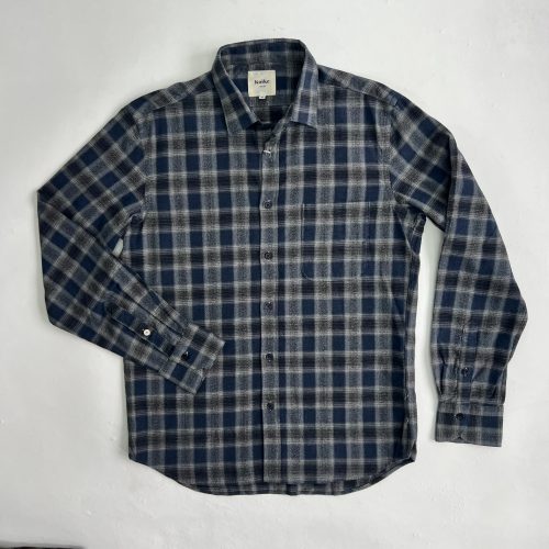 Casual Plaid Flannel Shirt 1400-19